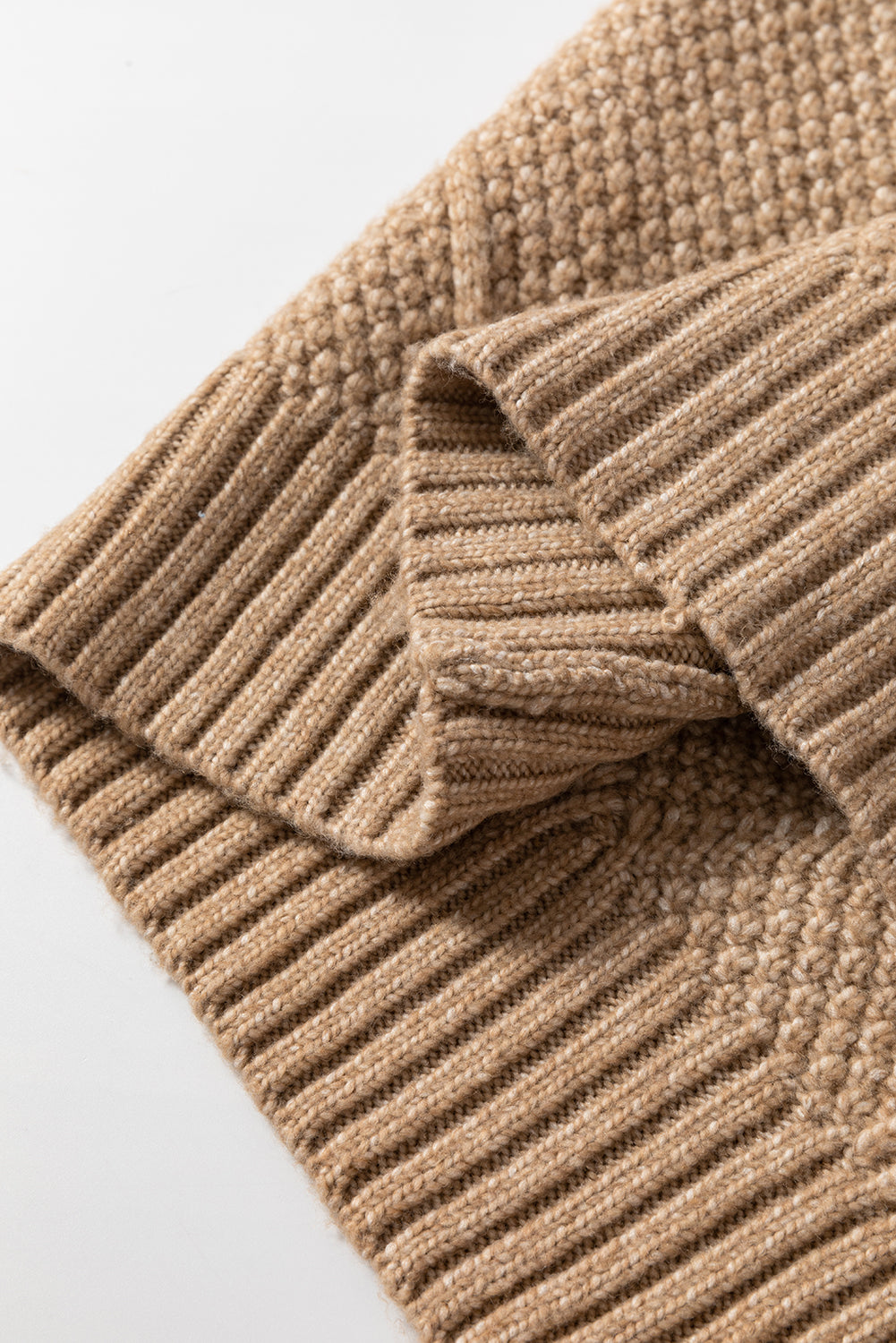 AMVIM - Robe Pull en Tricot à Câbles pour Femmes