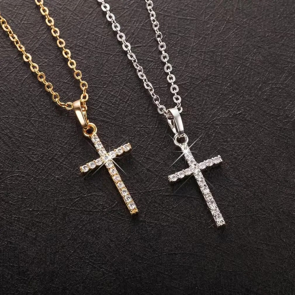 Dia | Collier croix en diamant