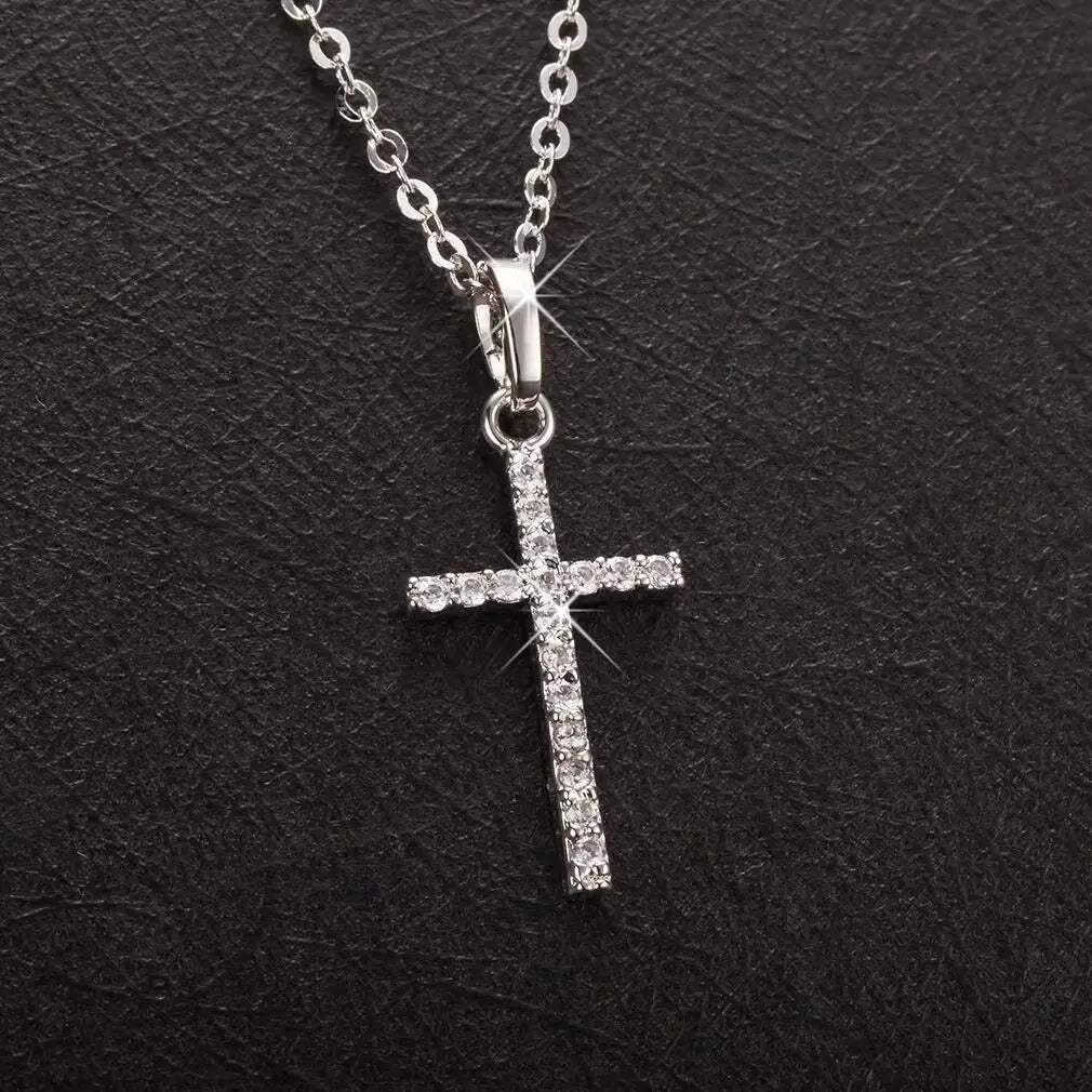 Dia | Collier croix en diamant