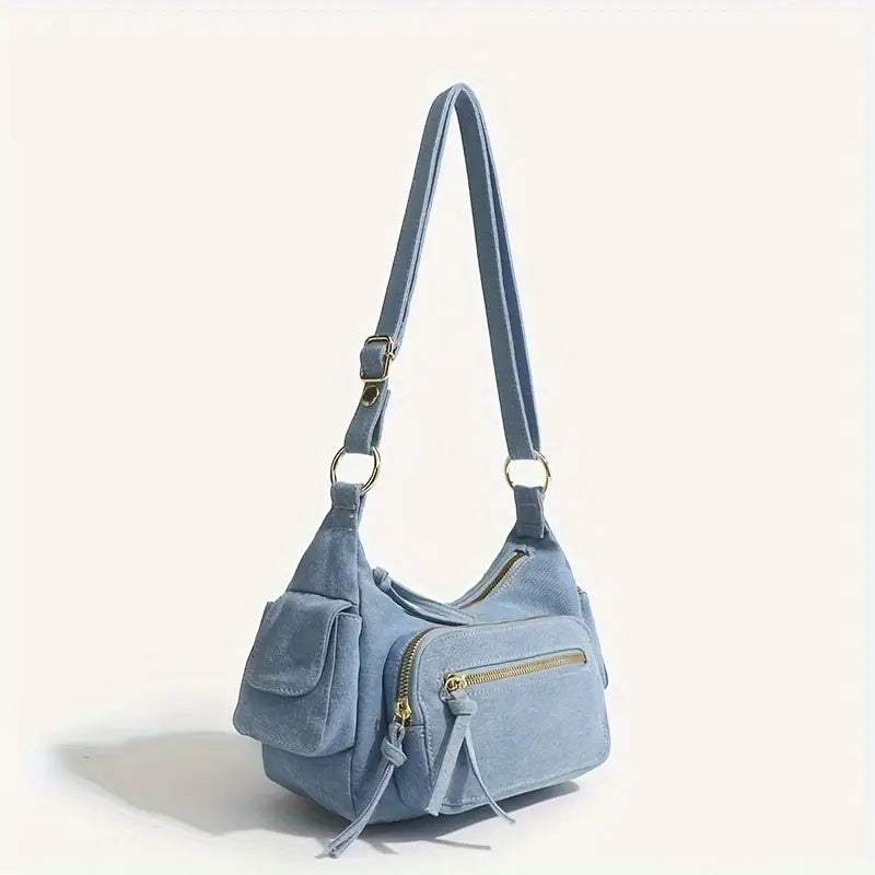 Reese | Sac croisé rétro en denim