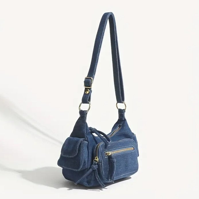 Reese | Sac croisé rétro en denim