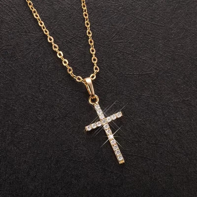 Dia | Collier croix en diamant