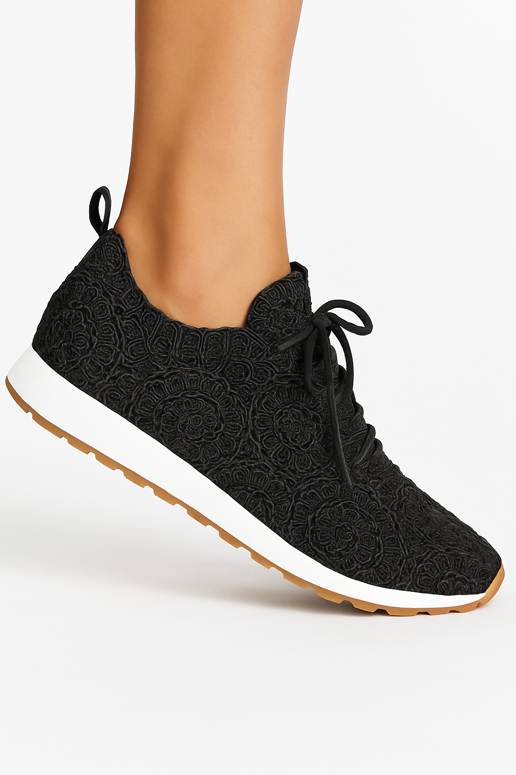 Ballerines plates en maille cuir synthétique été