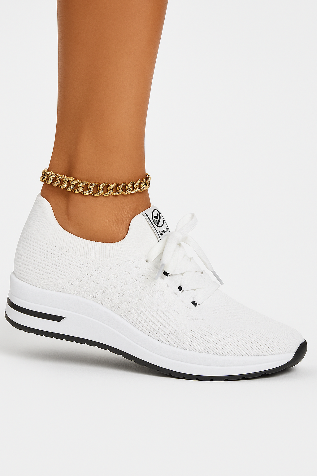 Ballerines plates en maille respirante confort urbain