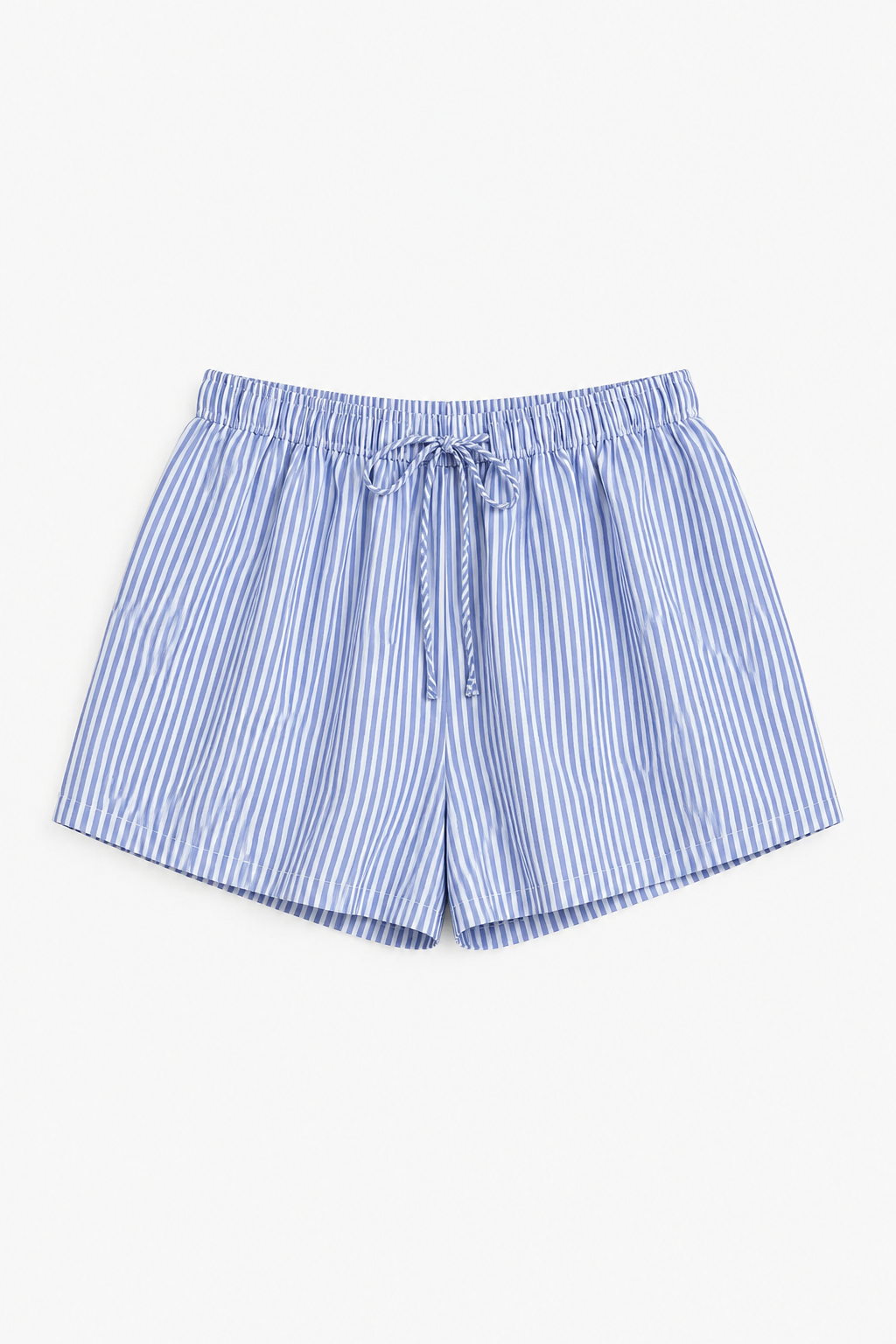 Ensemble débardeur à rayures avec nœud et short