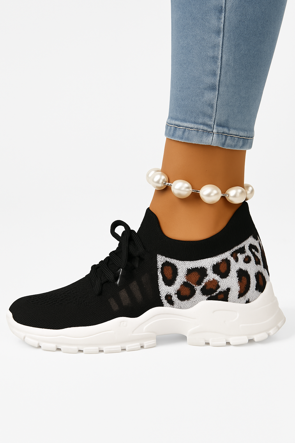 Chaussures plates femme confortables en maille respirante