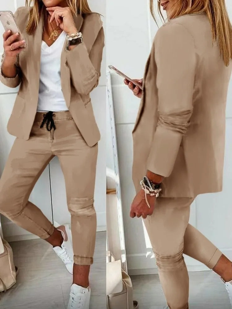 Ensemble de tailleur de bureau pour femmes