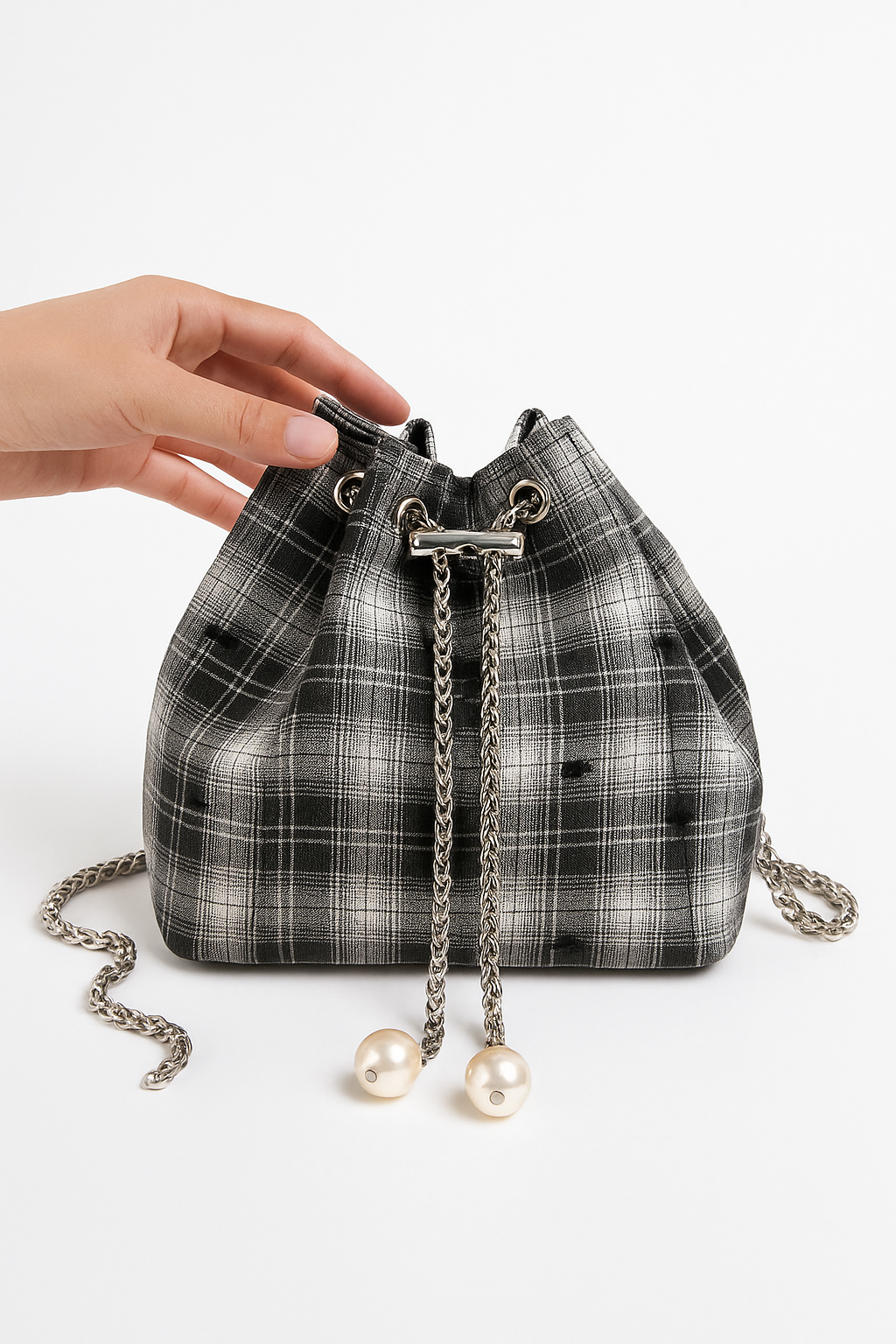 Mini-sacoche polyester pour femmes – format compact pratique