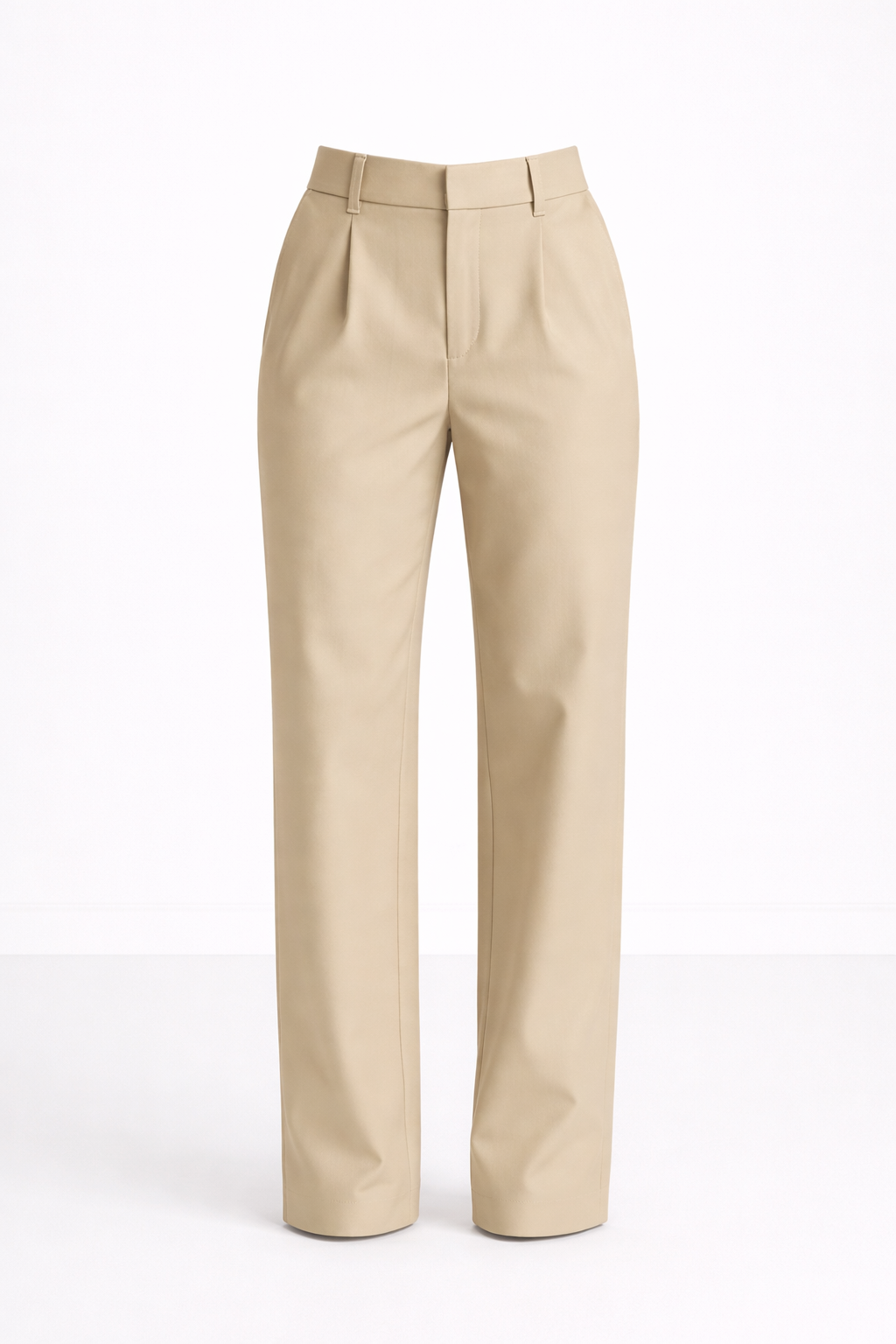 Pantalons à taille haute et à jambes larges