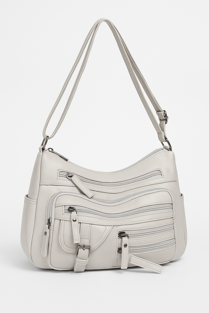 Sac à main cuir PU moyen élégant – 26x20 cm taille parfaite