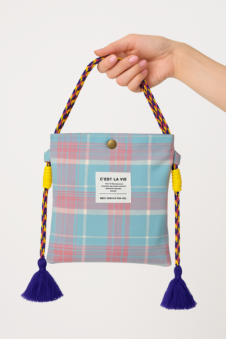 Sac bandoulière petit format en polyester durable