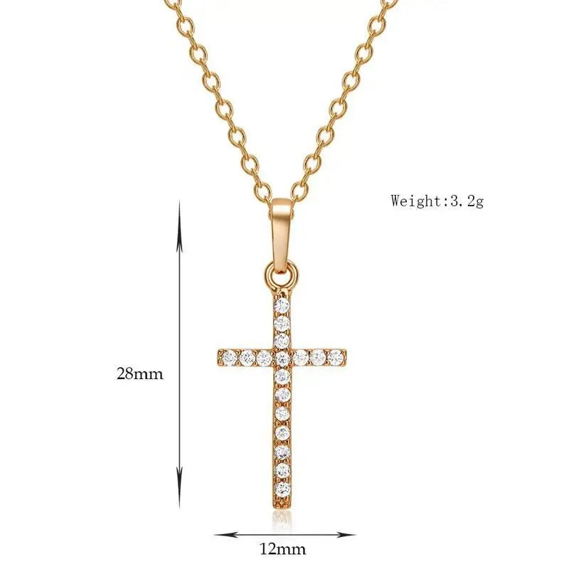 Dia | Collier croix en diamant