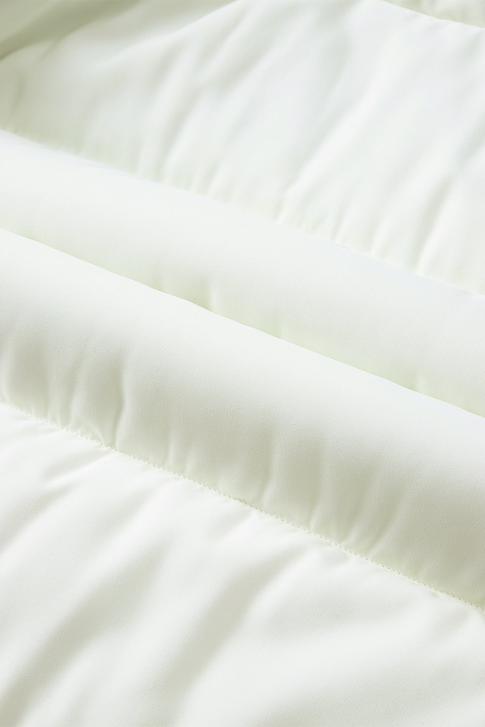 AMVIM - Gilet Puffer Oversized à Col Zippé Noir pour Femme