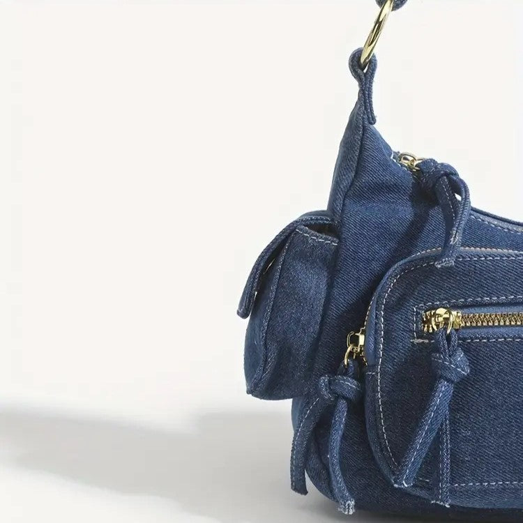 Reese | Sac croisé rétro en denim