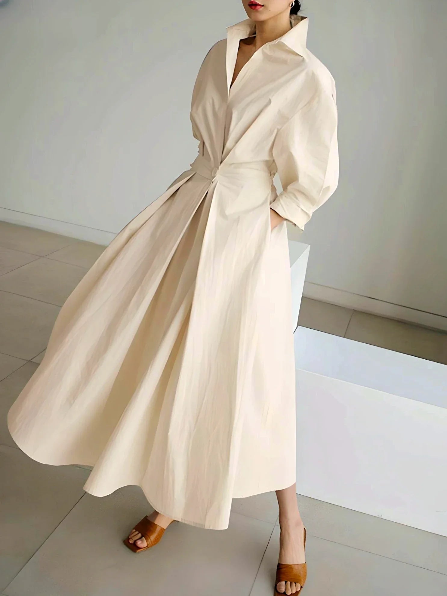 Catalina | Robe longue chic et sophistiquée - Camille Boutique