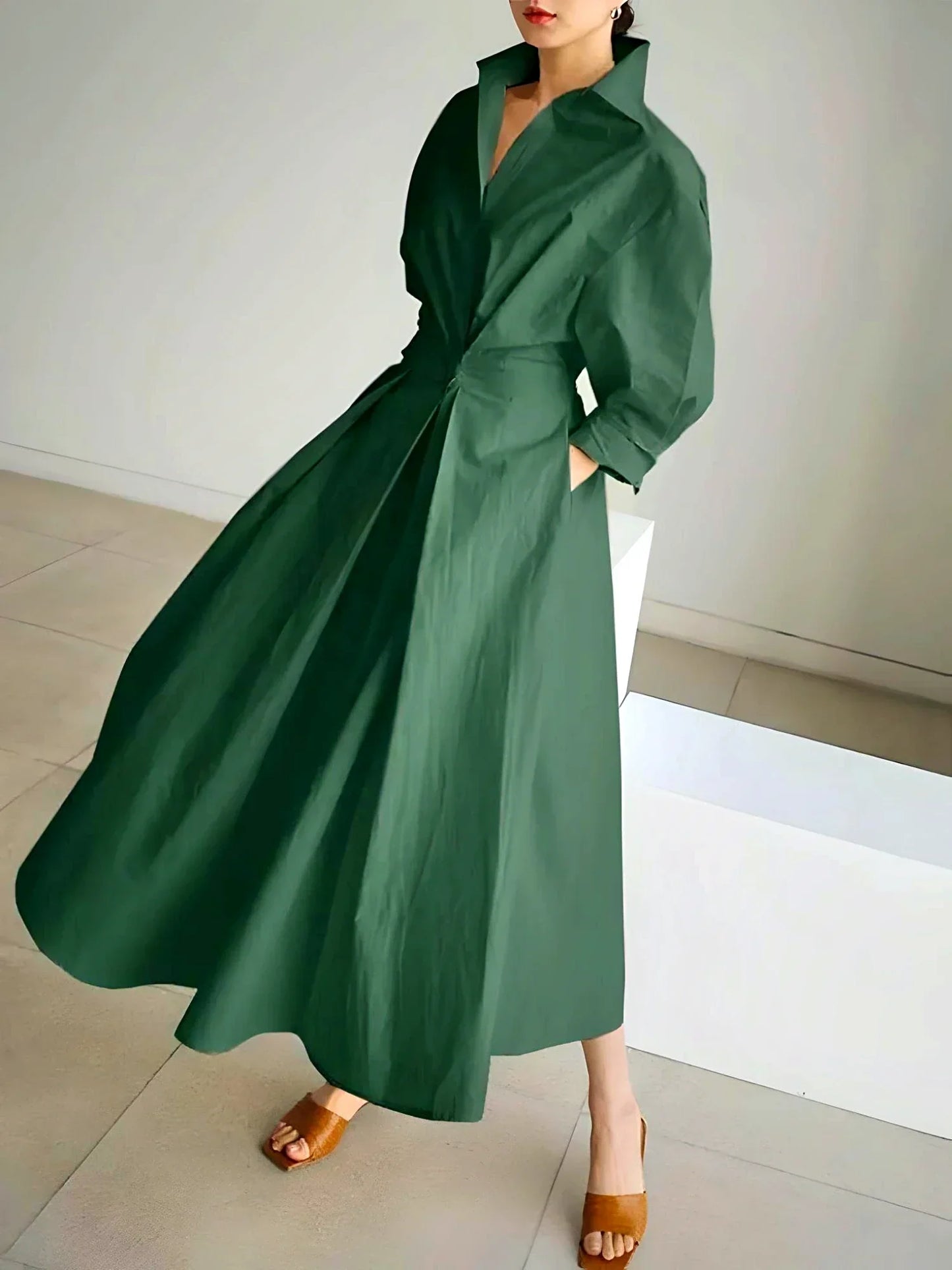 Catalina | Robe longue chic et sophistiquée - Camille Boutique