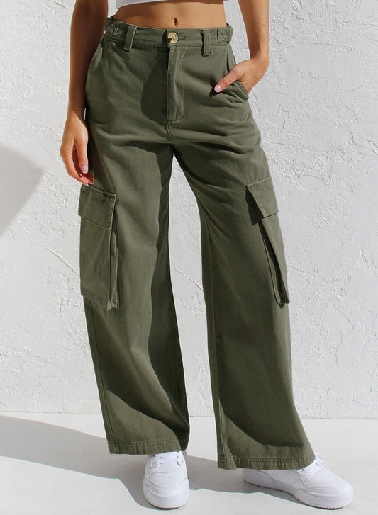 Pantalon cargo multi-poches Mira - Camille Boutique