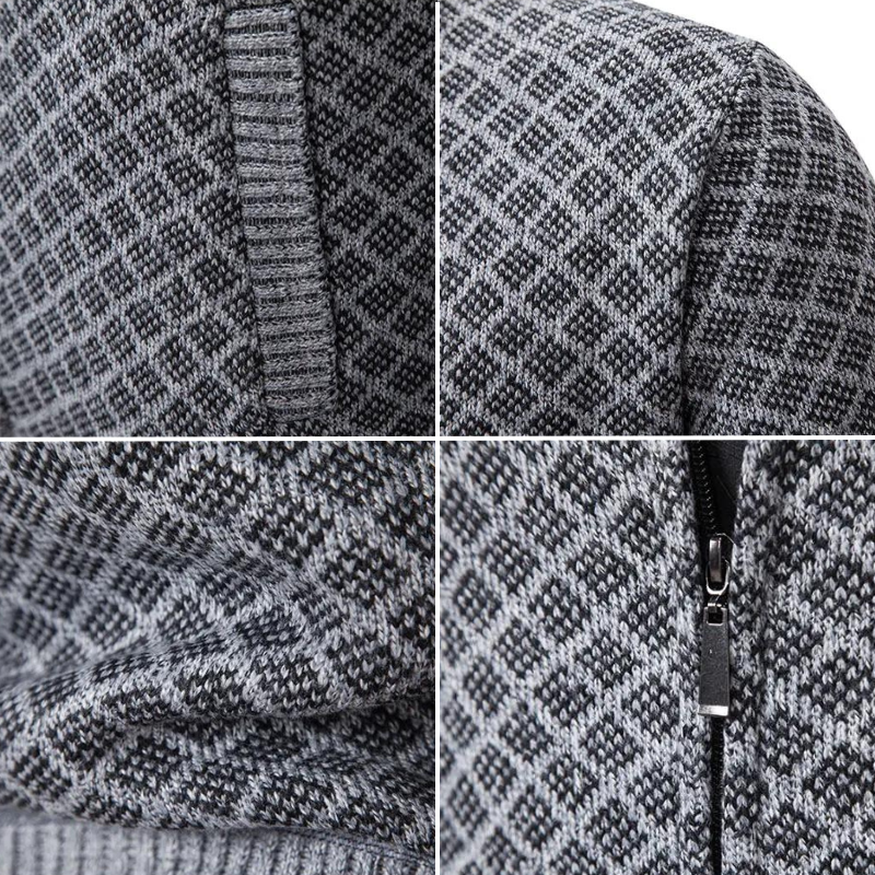 Jonas | Pull en maille jacquard