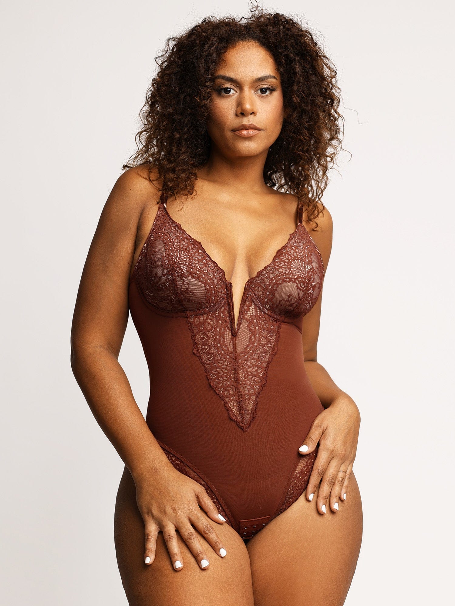 Layla | Body amincissant en dentelle - Camille Boutique