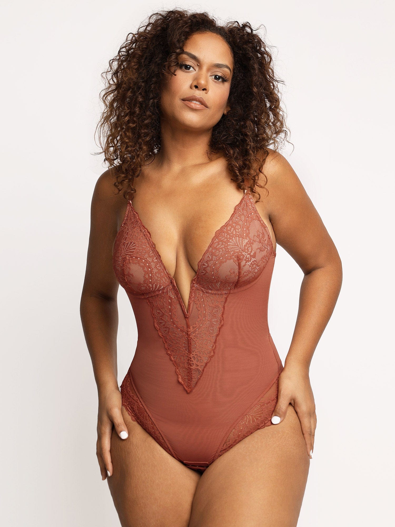 Layla | Body amincissant en dentelle - Camille Boutique